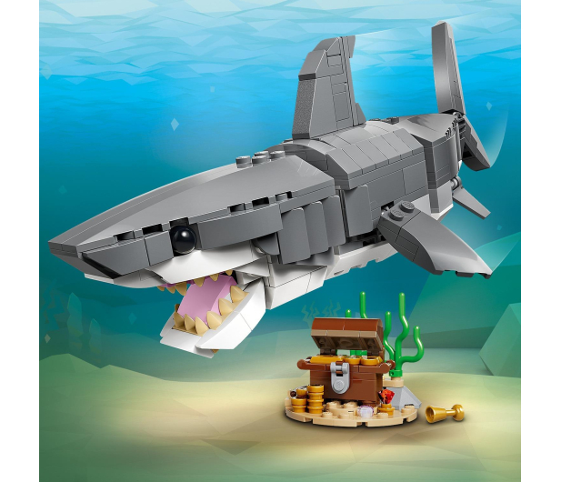 LEGO CREATOR 31381 Groźny rekin i skrzynia ze skarbem - 1473430 - zdjęcie 5